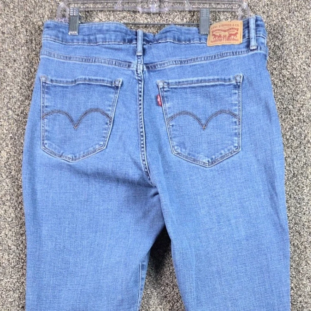 Levi 721 High Rise Skinny Jeans‎ Men 33 Blue Medium Wash Denim Pants
